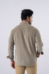 Regular Fit Corduroy Casual Shirt