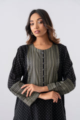 Relaxed Fit Printed Two-Piece Ethnic Set