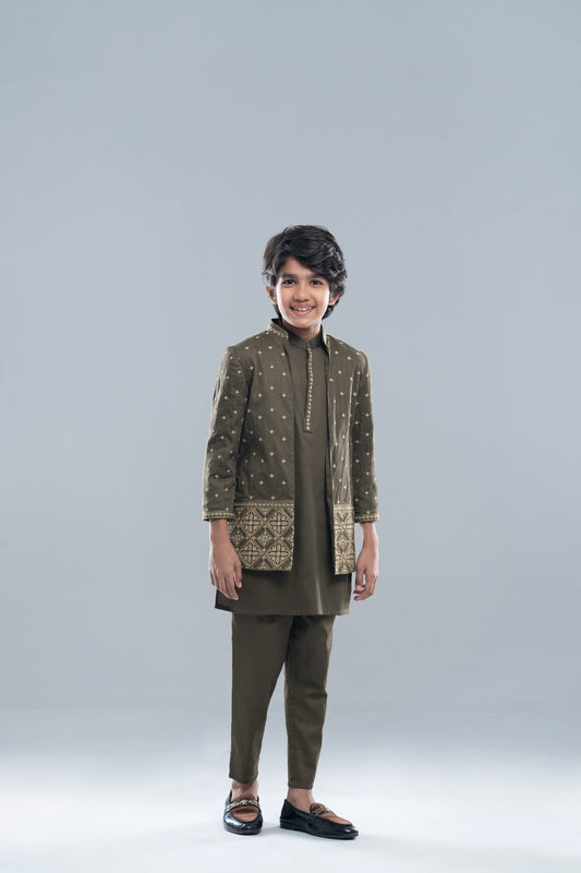 Prince Sherwani Set (8-15 Years)