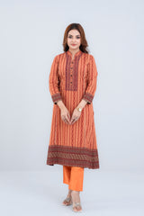 Long-Length Viscose Ethnic Kurta - One Piece
