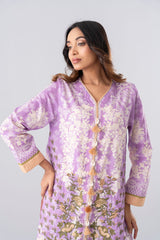 Smart Fit Digital Printed Two-Piece Lawn with Chiffon Dupatta