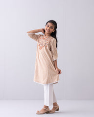 Girls' Embroidered Ethnic Kurti (2-4 Years)