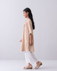 Girls' Embroidered Ethnic Kurti (2-4 Years)