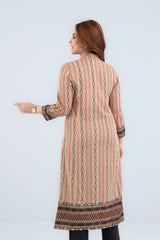 Long-Length Viscose Ethnic Kurta - One Piece