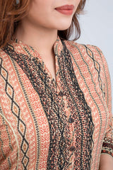 Long-Length Viscose Ethnic Kurta - One Piece