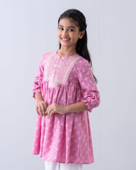 Girls' Embroidered Ethnic kurti (2-4 Years)