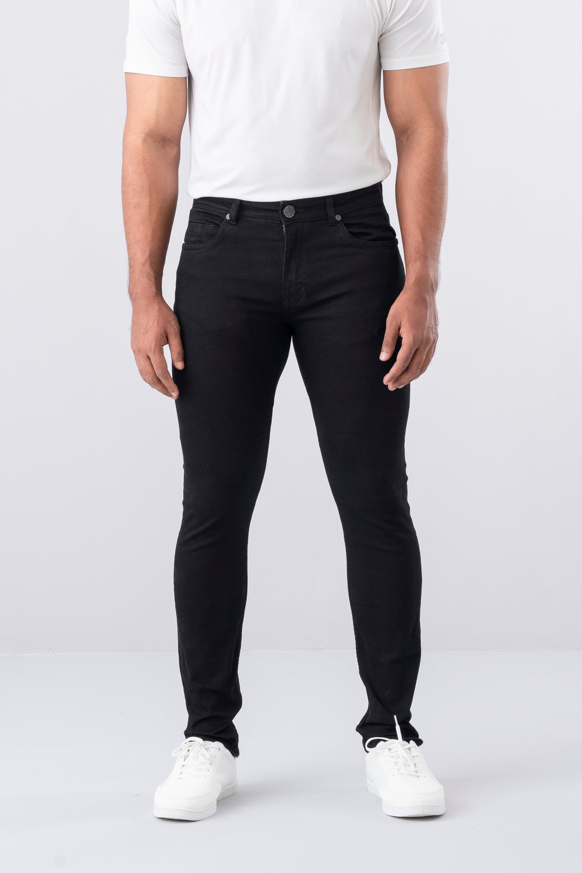 Slim Fit Black Jeans