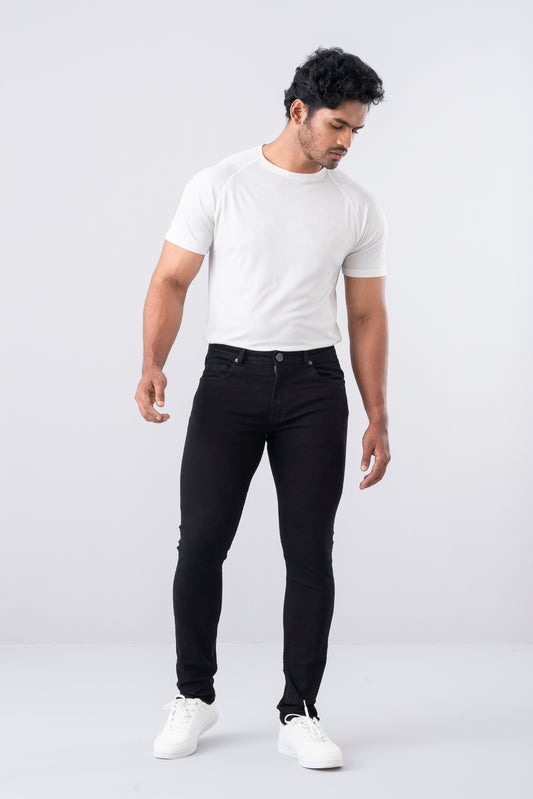 Slim Fit Black Jeans
