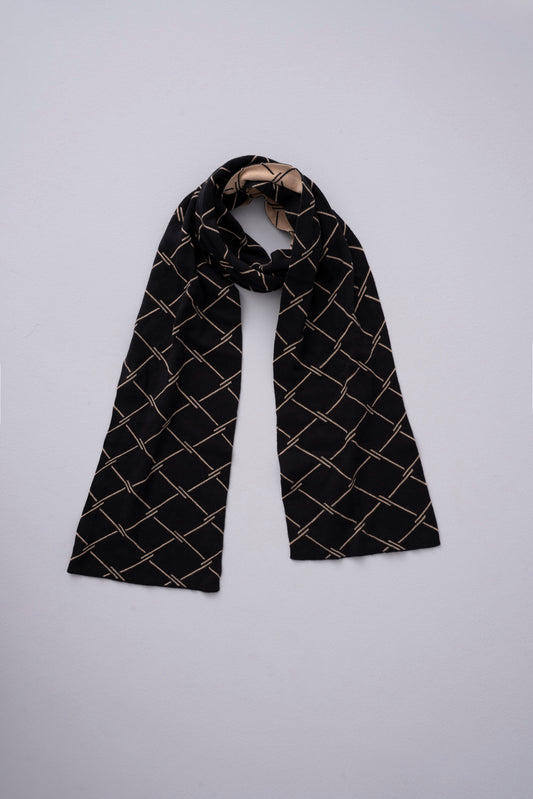 Premium Yarn-Dyed Modern Melange Scarf