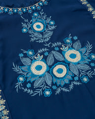 Smart Fit One-Piece Embroidered Ethnic Kurta