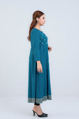 Long-Length Rotary Printed Viscose Ethnic Kurta