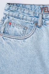 Baggy Fit Blue Jeans