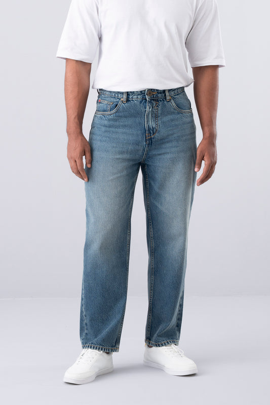 Baggy Fit Light Blue Jeans
