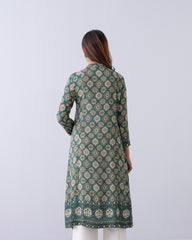 Smart Fit Printed Ethnic Kurta