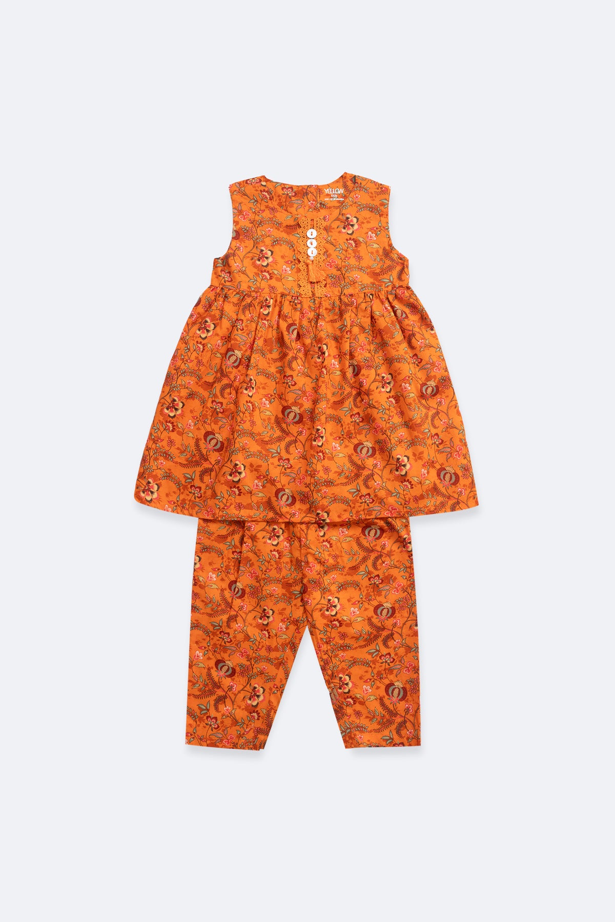 Newborn Girls' Ethnic Set (6-18 Months)