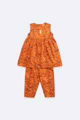 Newborn Girls' Ethnic Set (6-18 Months)