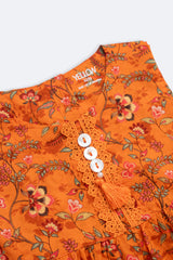 Newborn Girls' Ethnic Set (6-18 Months)