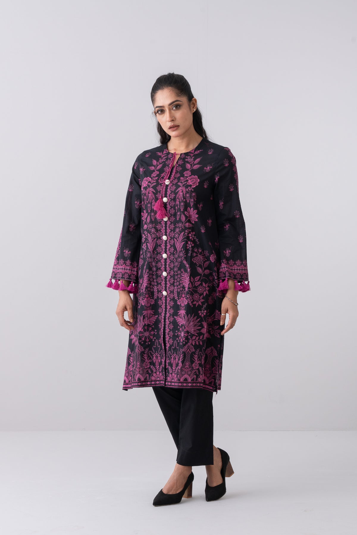 Digital Printed One Piece Lawn Kurta