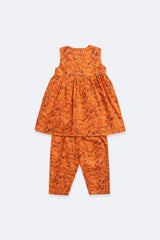 Newborn Girls' Ethnic Set (6-18 Months)