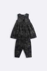 Newborn Girls' Ethnic Set (6-18 Months)