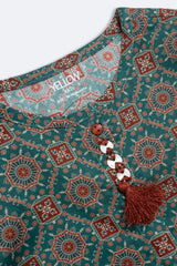 Newborn Girls' Ethnic Set (6-18 Months)