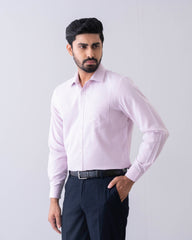 Slim Fit Solid Formal Shirt