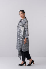 Smart Fit Two-Piece Digital Printed Cotton Ethnic Set