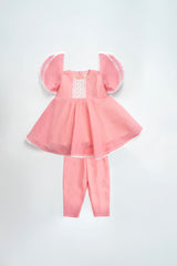 Newborn Girls' Ethnic Partywear Set (6-18 Months)