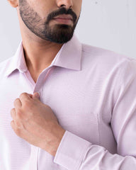 Slim Fit Solid Formal Shirt