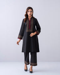 Relaxed Fit Printed Two-Piece Ethnic Set