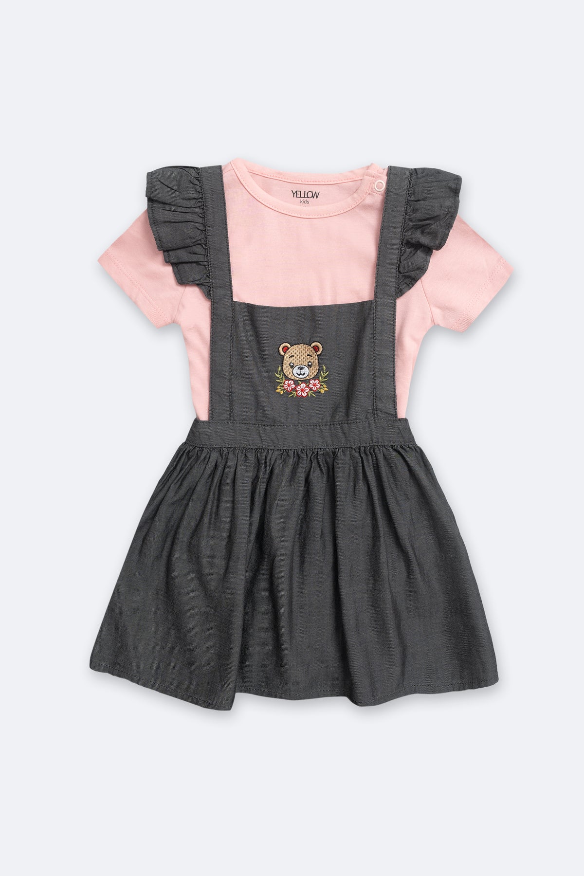Newborn Girls Dungaree (0-6 Months)
