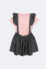 Newborn Girls Dungaree (0-6 Months)