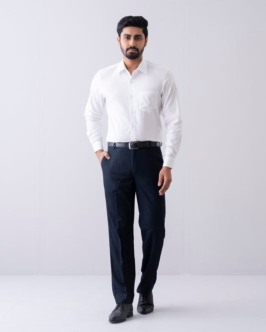 Slim Fit Solid Templeton Formal Shirt
