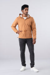 Wind Breaker-Style Hooded Jacket