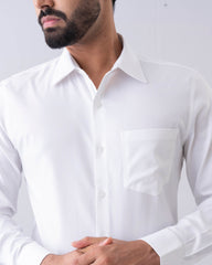 Slim Fit Solid Templeton Formal Shirt
