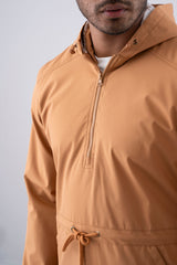Wind Breaker-Style Hooded Jacket