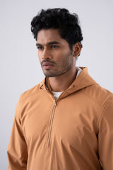 Wind Breaker-Style Hooded Jacket