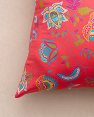 Queen-Size Bed Sheet - Multicolor Paisley