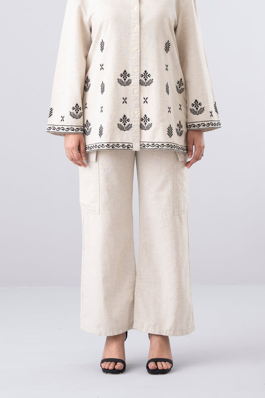 Wide-Leg Fashion Trouser