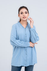 Enchanted Border Ruffle Shirt