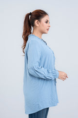 Enchanted Border Ruffle Shirt