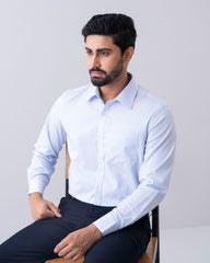 Regular Fit Solid Formal Shirt