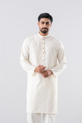 Regular Fit Embroidered Semi-Formal Panjabi