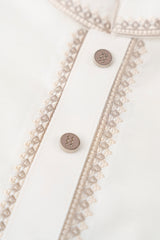 Regular Fit Embroidered Semi-Formal Panjabi