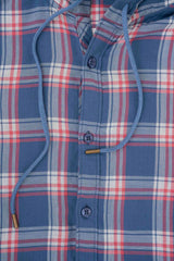 Regular Fit Hooded Casual Shirt