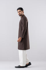 Regular Fit Embroidered Blended Fabric Formal Panjabi