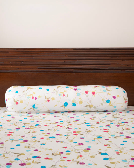 Bolster Cover - Multi Floral