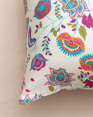 Queen-Size Bed Sheet - Multicolor Paisley