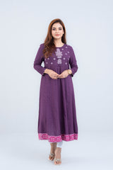 Long-Length Rotary Printed Viscose Ethnic Kurta