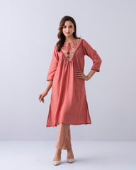 Smart Fit Embroidered Ethnic Kurta